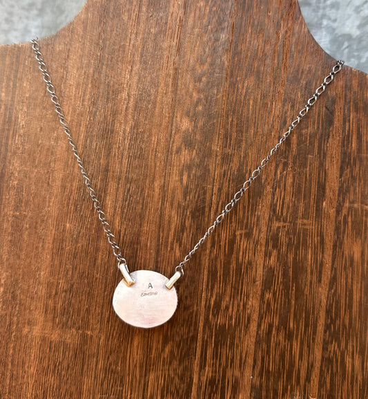 18” SONORAN GOLD TURQUOISE NECKLACE