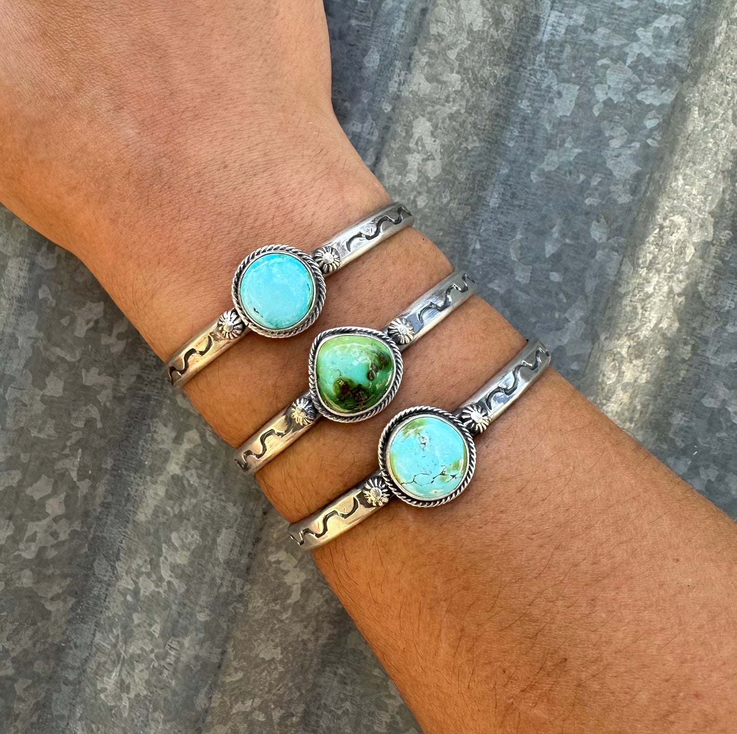 SONORAN GOLD TURQUOISE CUFF