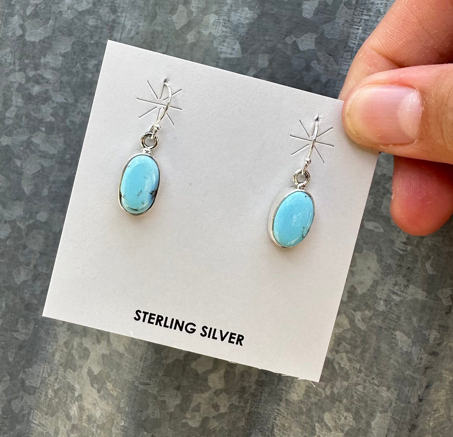 GOLDEN HILLS TURQUOISE DANGLES