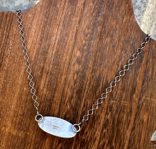 18” PURPLE SPINY OYSTER NECKLACE