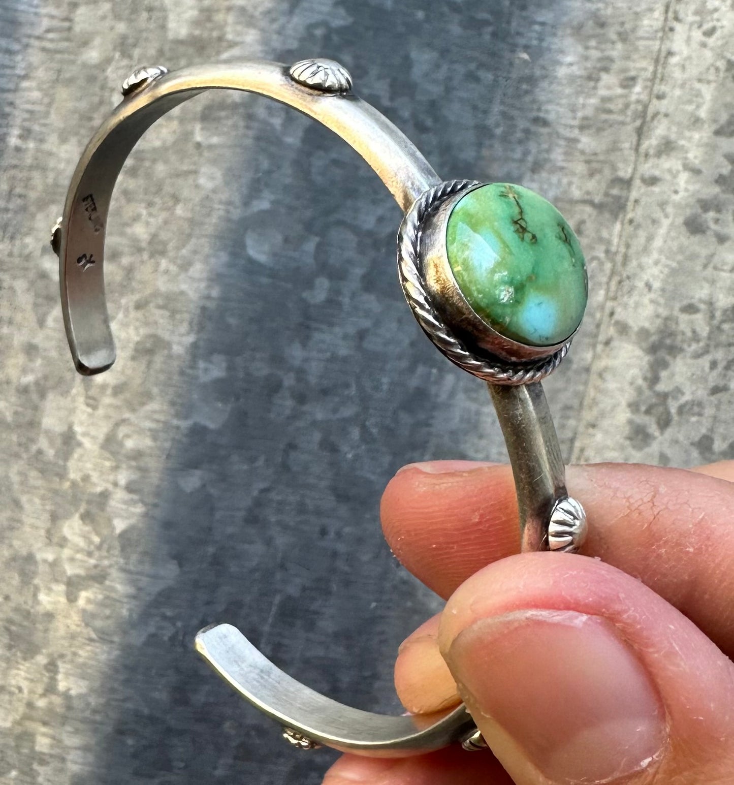 SONORAN GOLD TURQUOISE CUFF