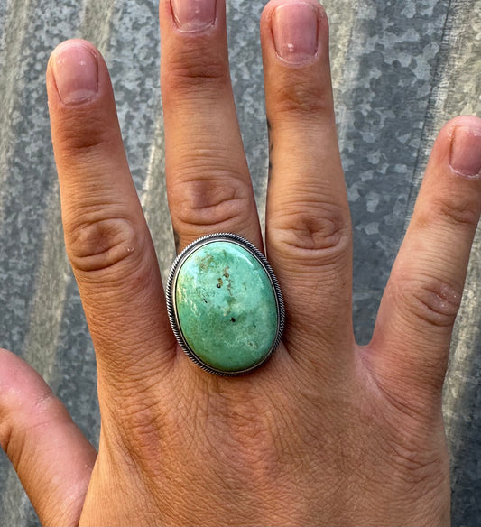 ROYSTON TURQUOISE ADJUSTABLE STATEMENT RING
