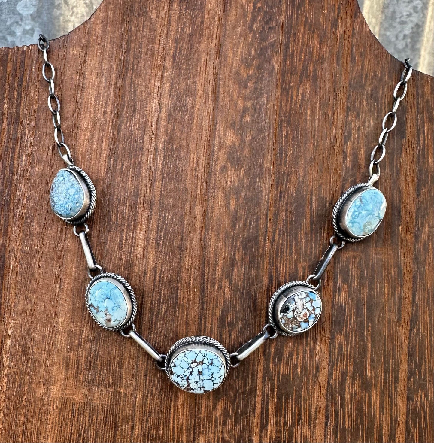 GOLDEN HILLS TURQUOISE CHOKER NECKLACE