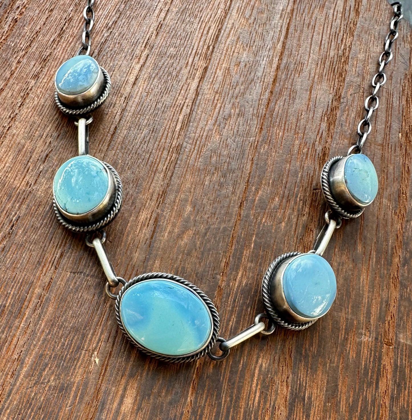 15” GOLDEN HILLS TURQUOISE CHOKER NECKLACE