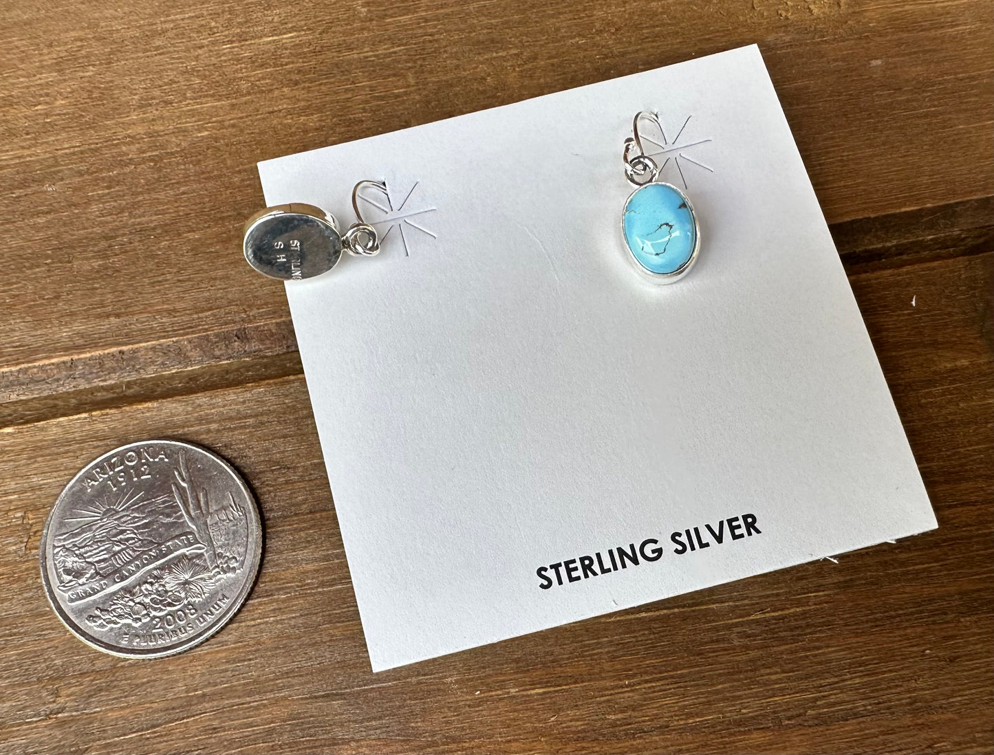 GOLDEN HILLS TURQUOISE DANGLES