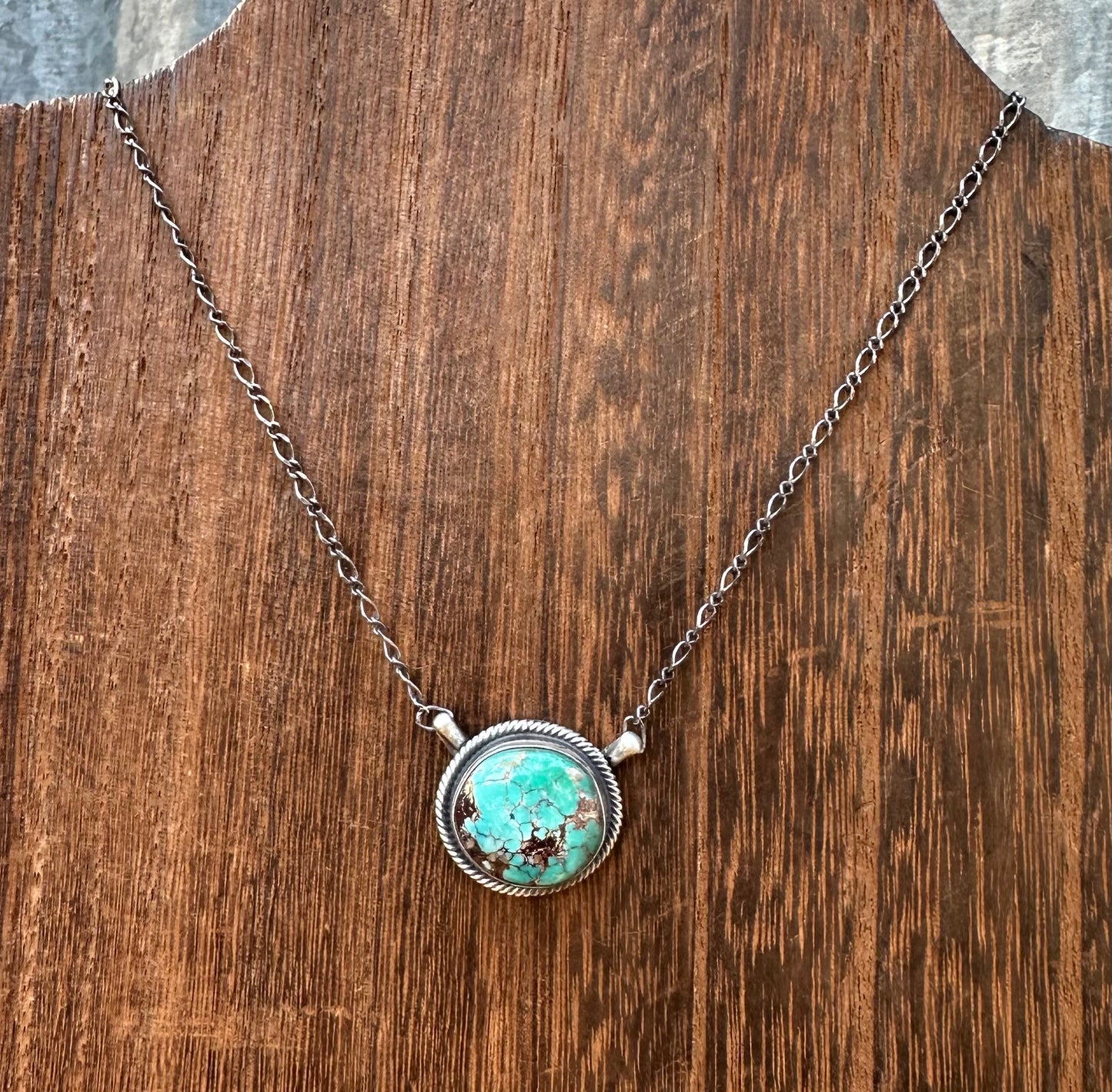 18” KINGMAN TURQUOISE NECKLACE