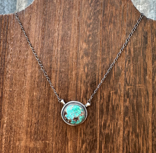 18” KINGMAN TURQUOISE NECKLACE