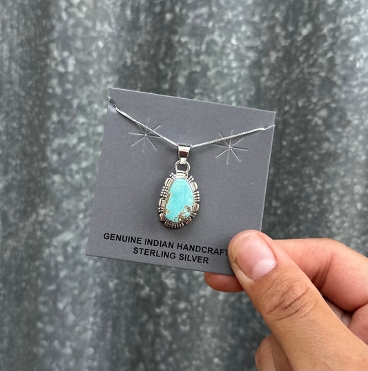 18” DRY CREEK TURQUOISE NECKLACE