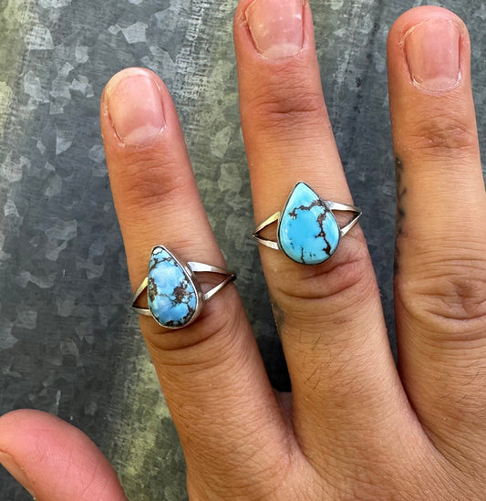 GOLDEN HILLS TURQUOISE STACKER RINGS