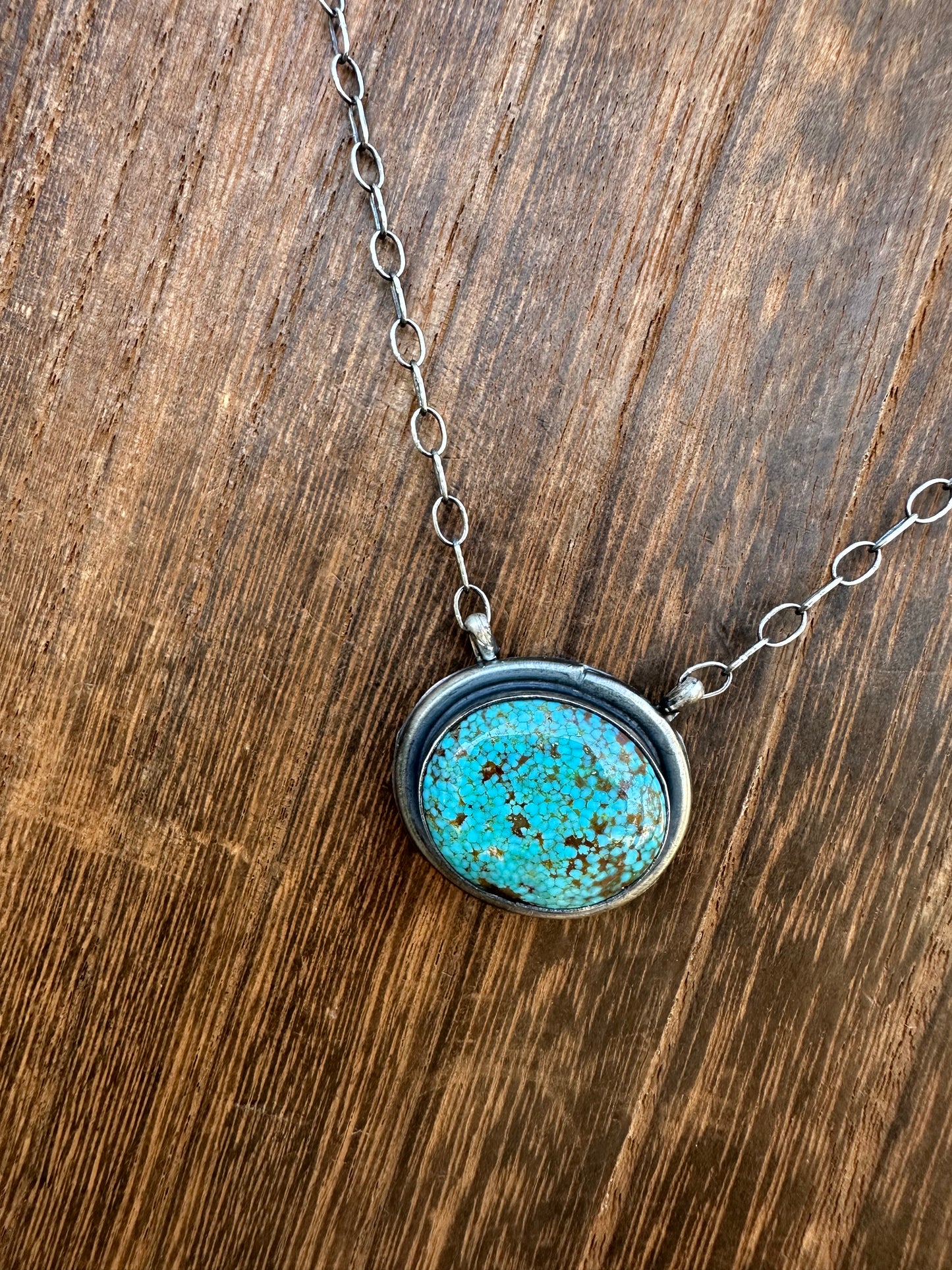 18” KINGMAN TURQUOISE NECKLACE