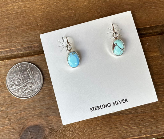 GOLDEN HILLS TURQUOISE DANGLES