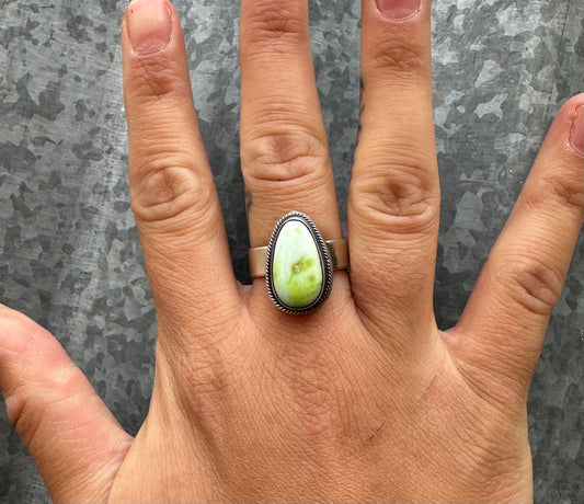 PALOMINO VARISCITE ADJUSTABLE RING