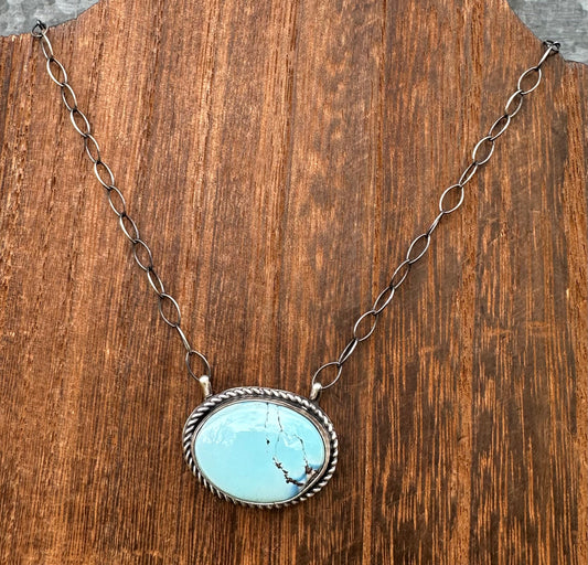 18” GOLDEN HILLS TURQUOISE NECKLACE