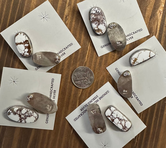 WILD HORSE VARISCITE STUDS