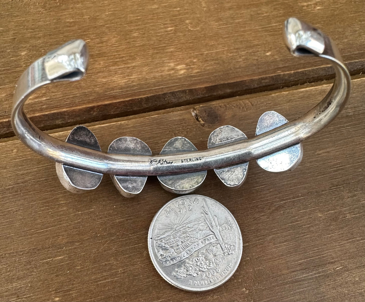 SONORAN GOLD TURQUOISE MULTI STONE CUFF