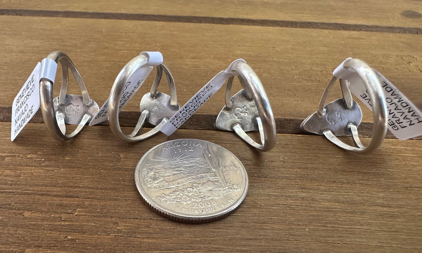 GOLDEN HILLS TURQUOISE STACKER RINGS