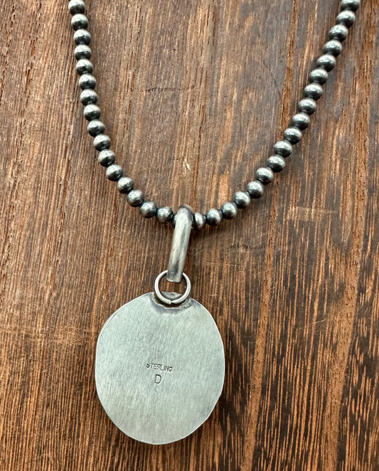 ORANGE SPINY OYSTER PENDANT