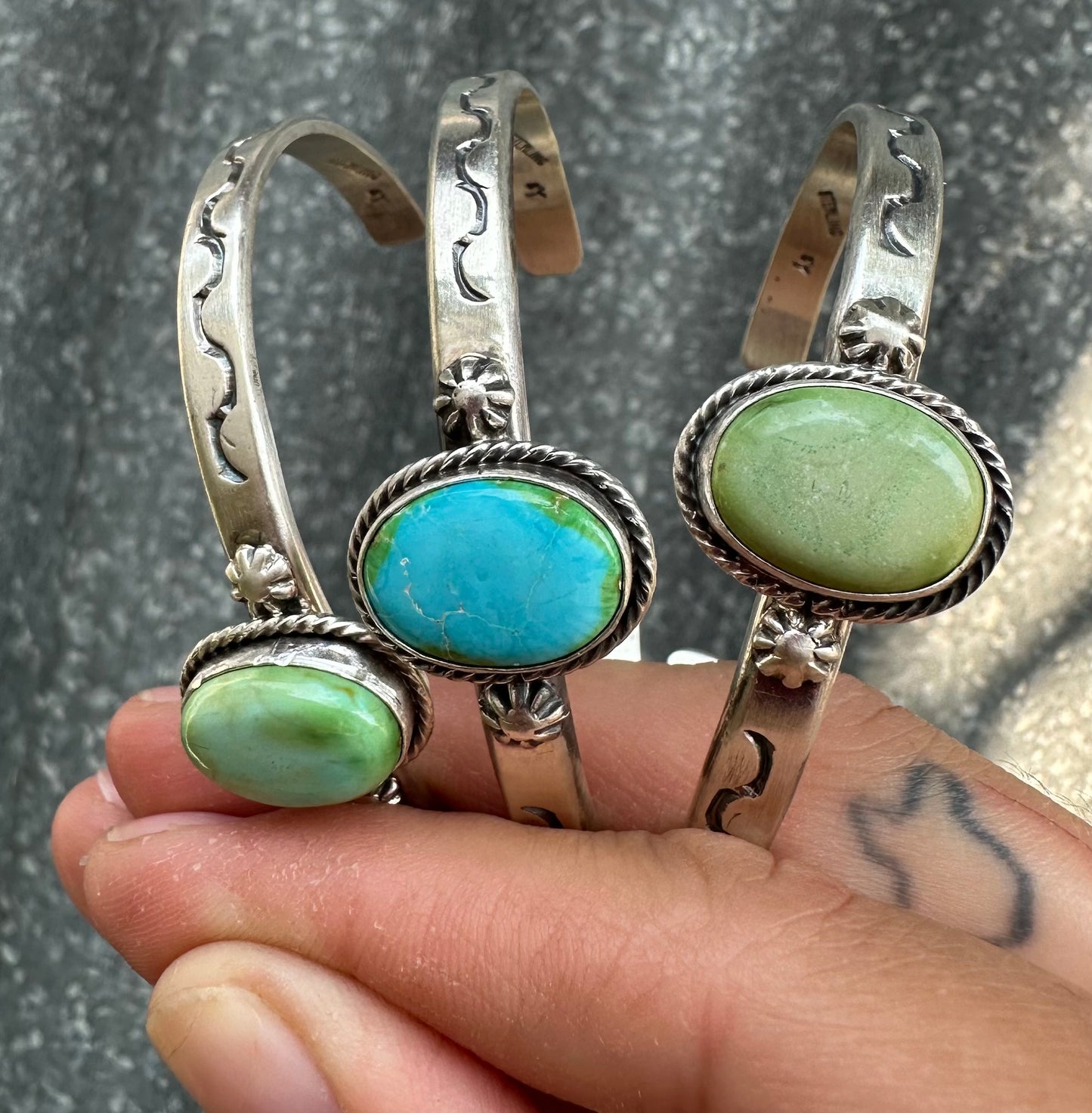 SONORAN GOLD TURQUOISE CUFFS