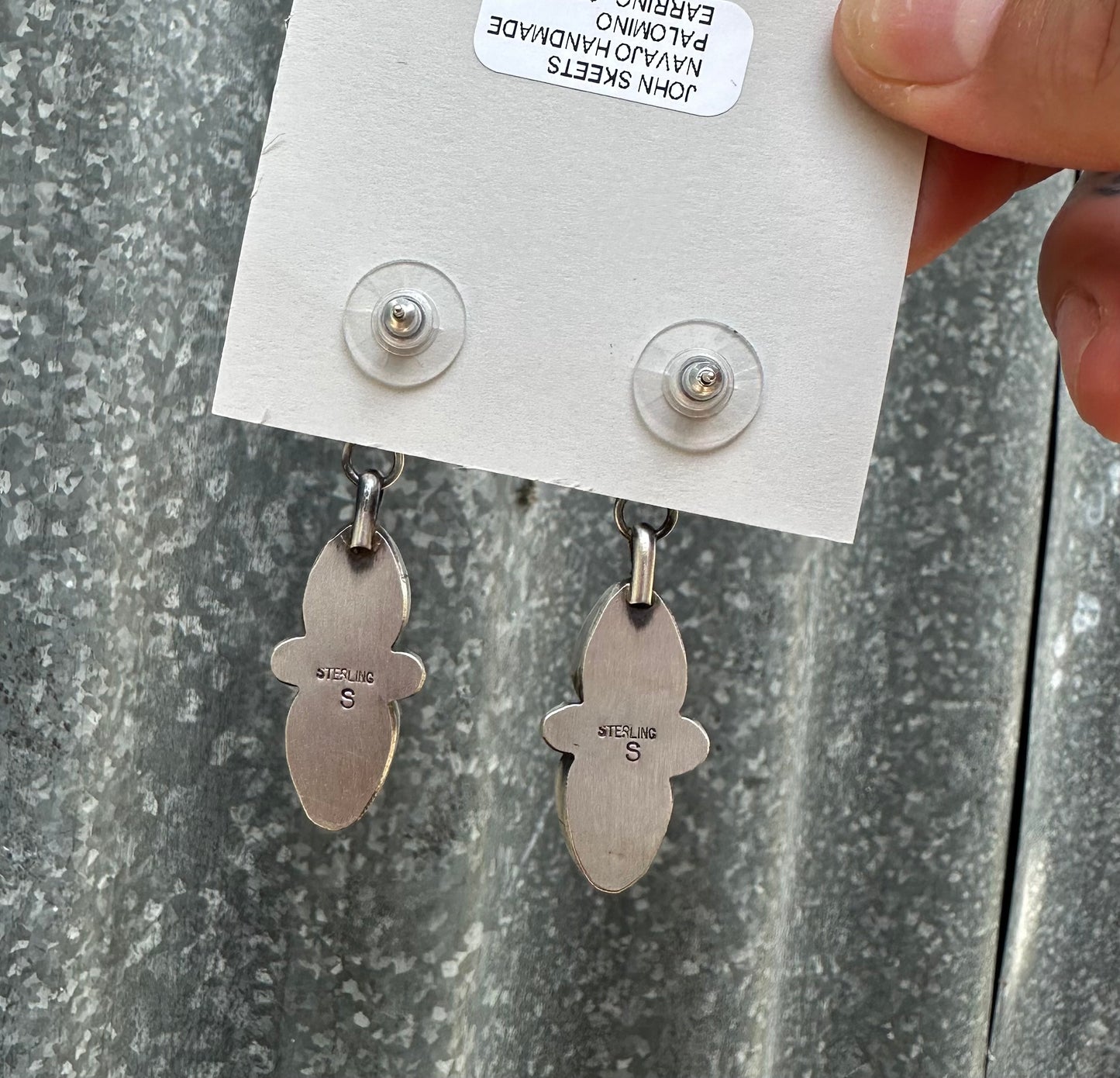 PALOMINO VARISCITE MULTI STONE POST DANGLES