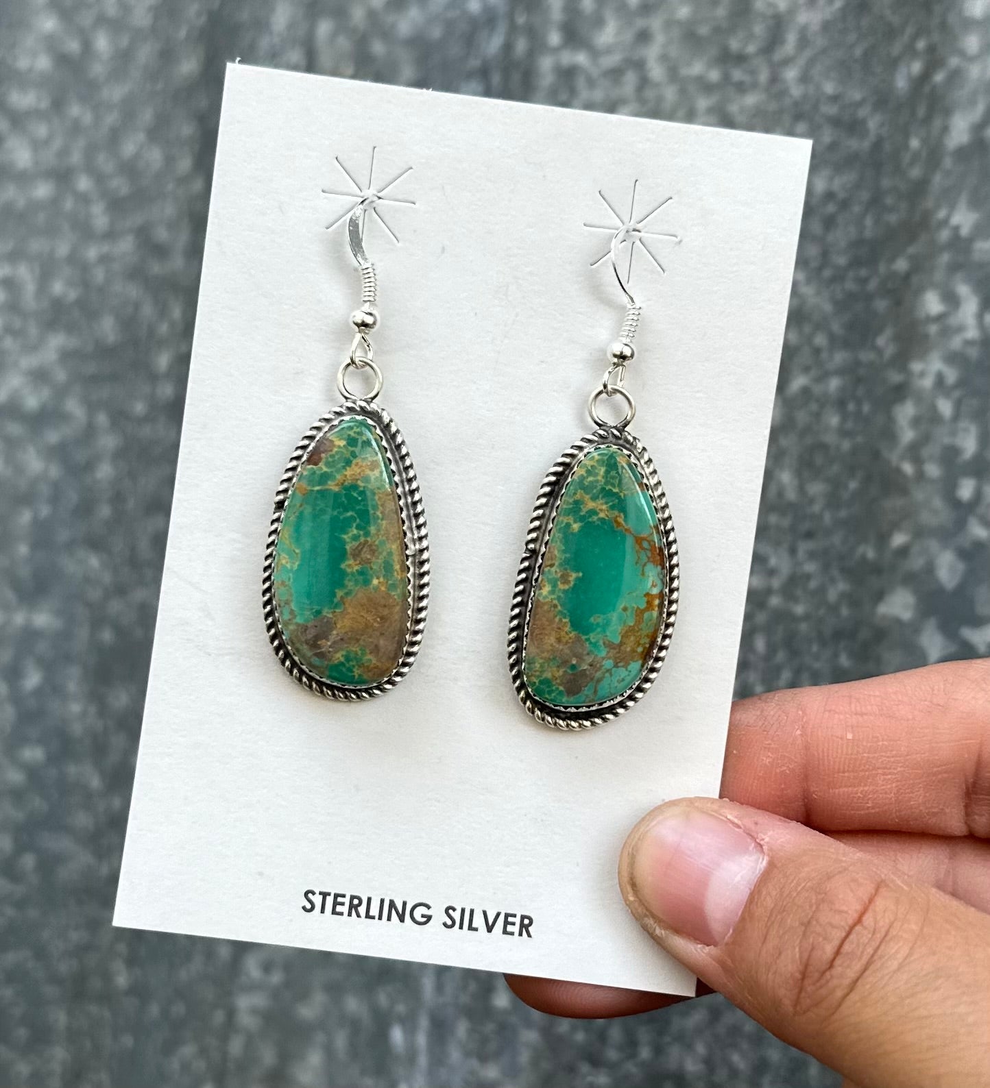 KINGMAN TURQUOISE DANGLES