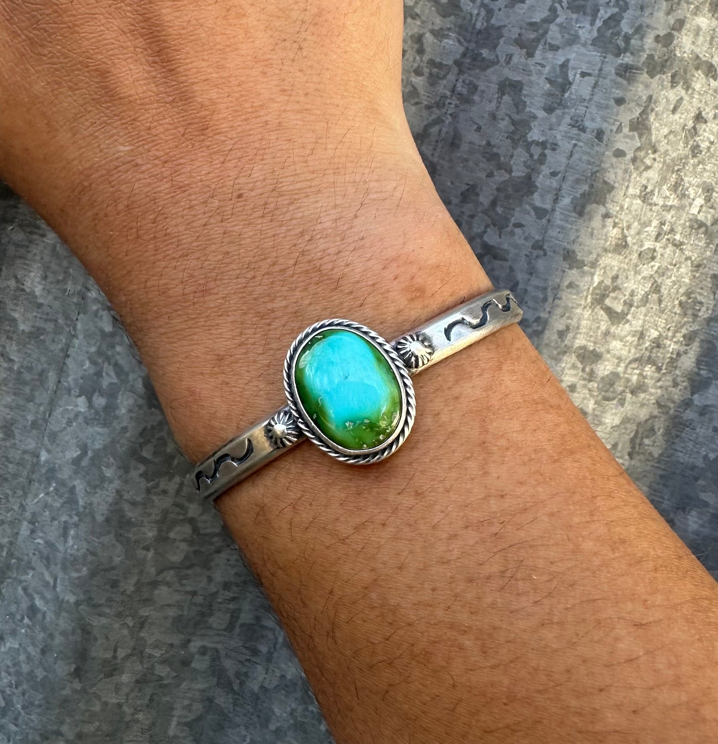 SONORAN GOLD TURQUOISE CUFF