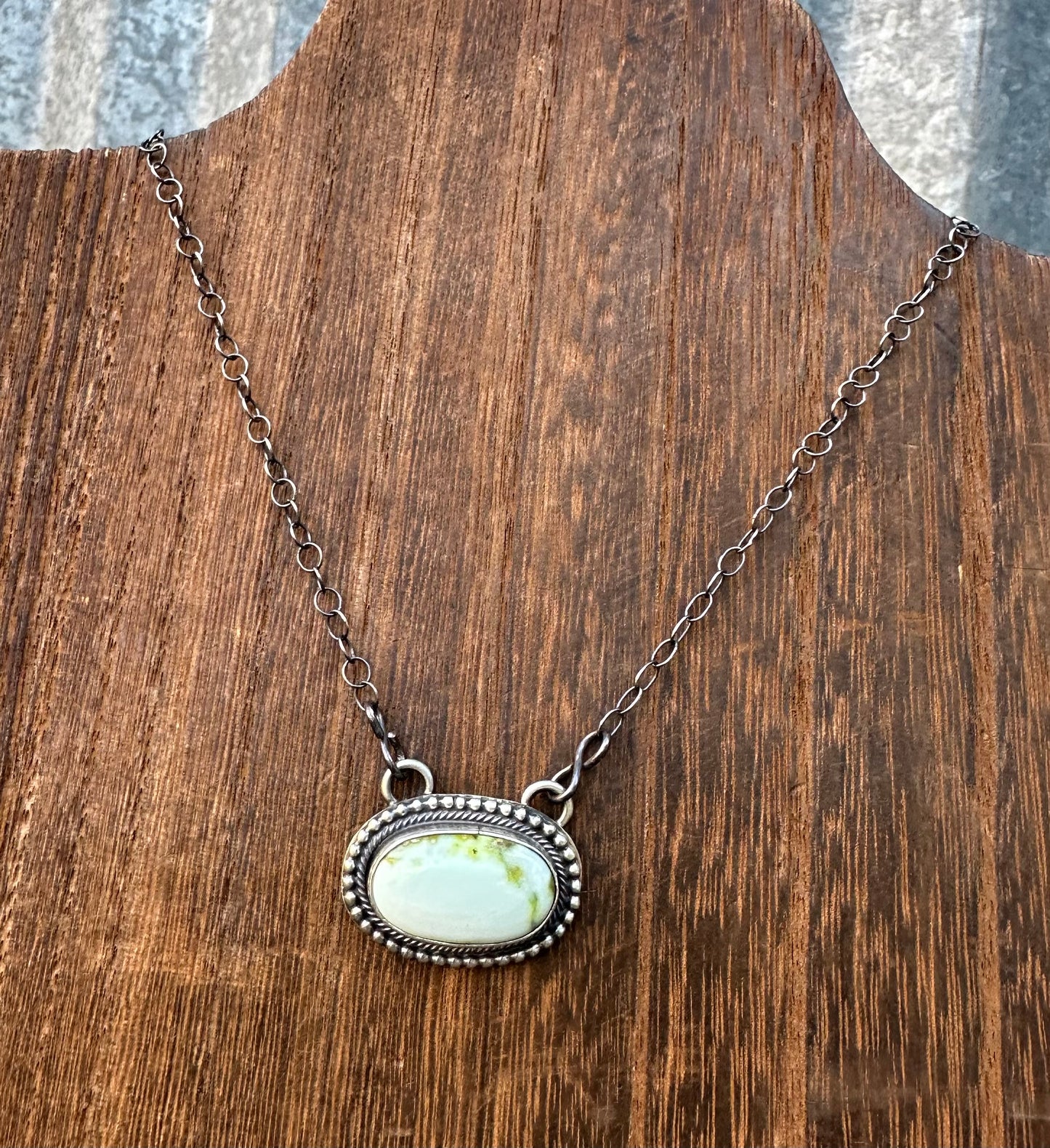 18” PALOMINO VARISCITE NECKLACE