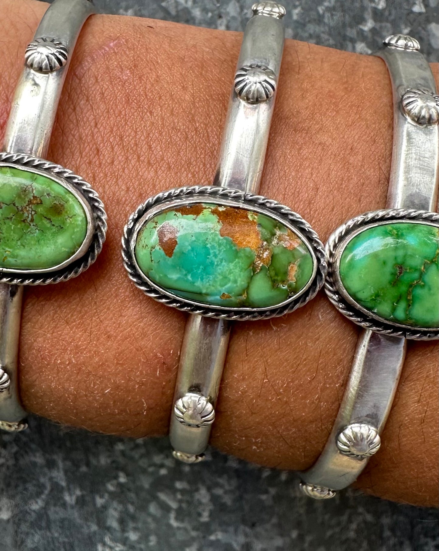 SONORAN GOLD TURQUOISE CUFFS