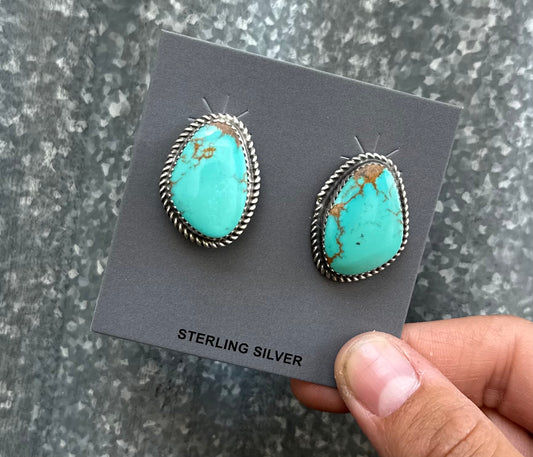KINGMAN TURQUOISE STUDS