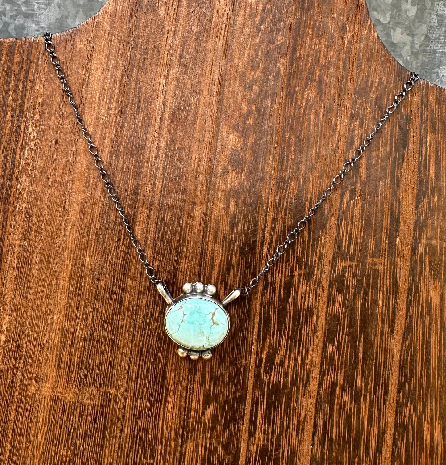 18” GOLDEN HILLS TURQUOISE NECKLACE