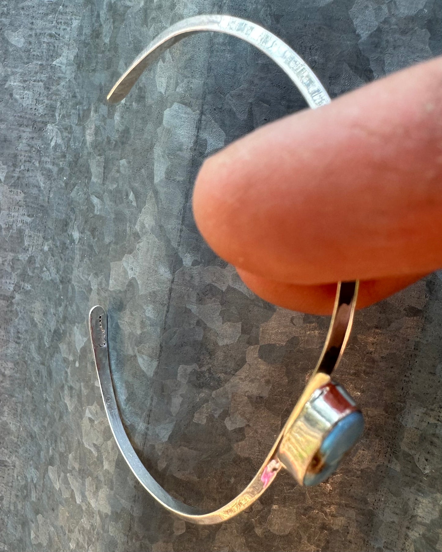 GOLDEN HILLS TURQUOISE STACKER CUFFS