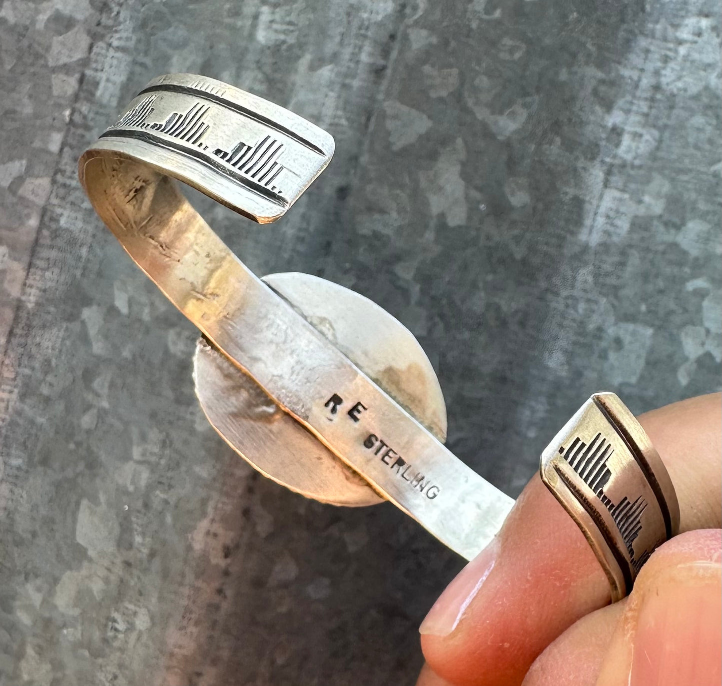 PINK CONCH CUFF