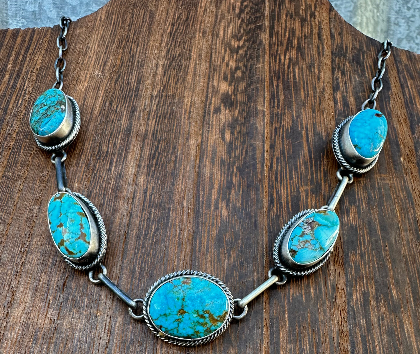 SONORAN GOLD TURQUOISE CHOKER NECKLACE