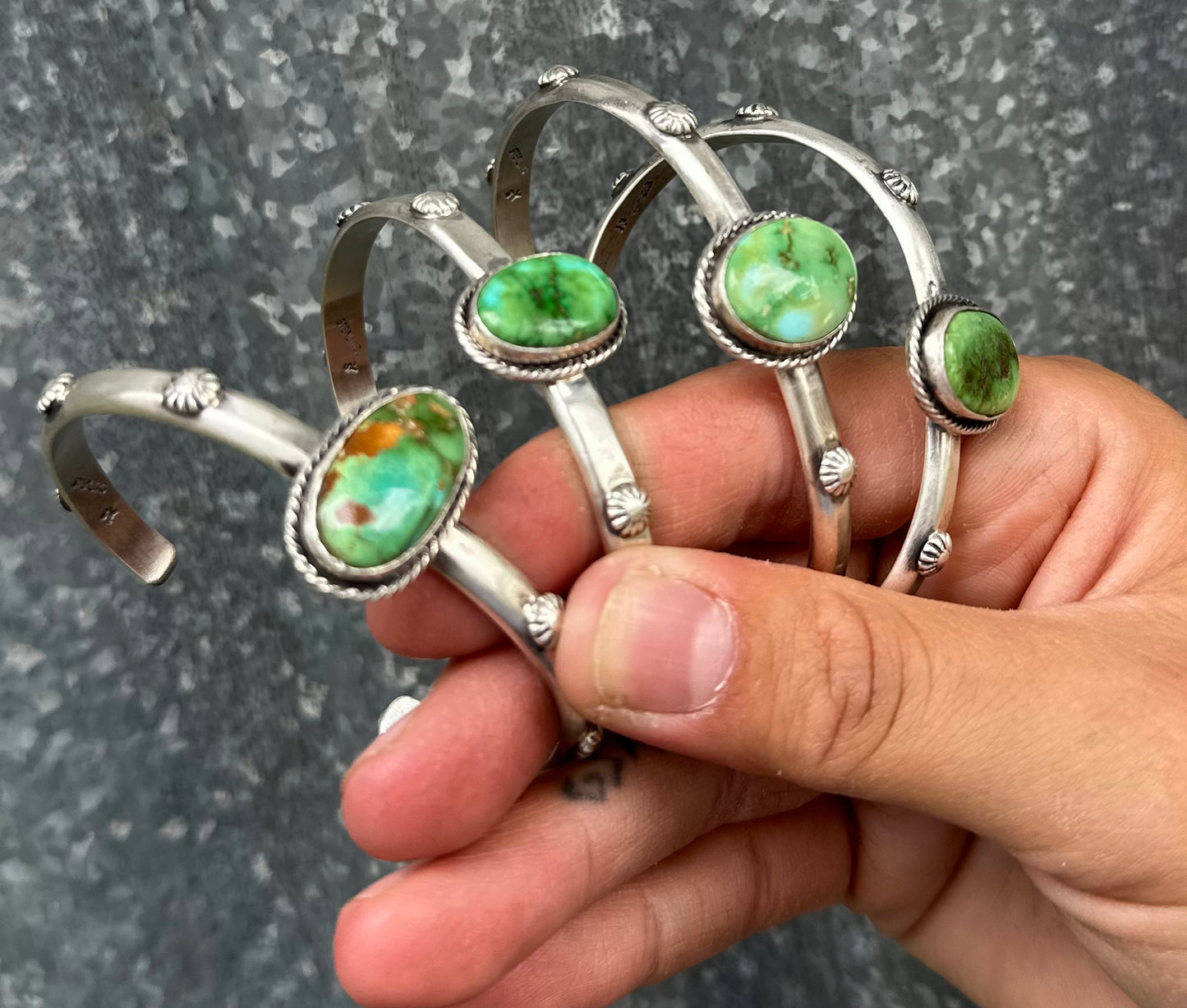 SONORAN GOLD TURQUOISE CUFFS