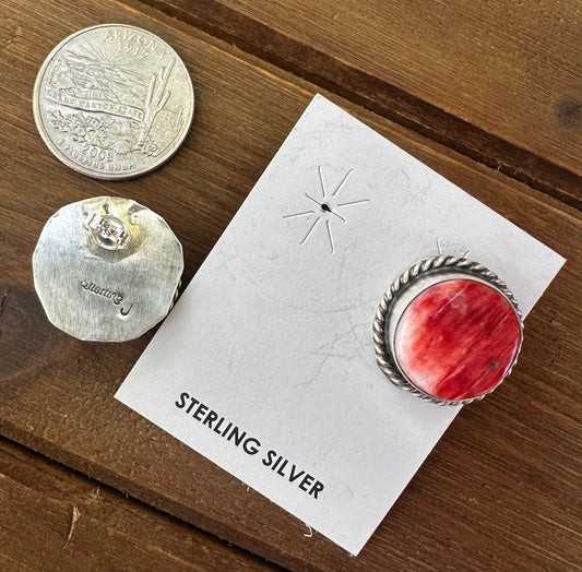 RED SPINY OYSTER STUDS