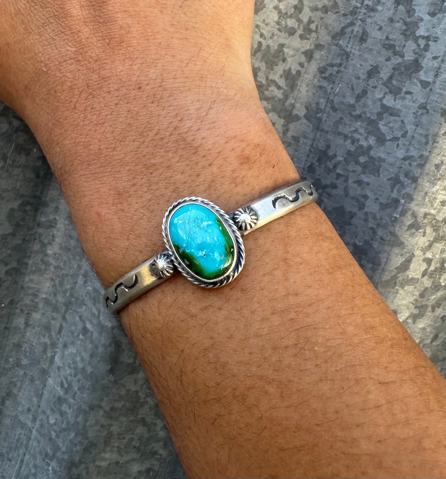SONORAN GOLD TURQUOISE CUFF
