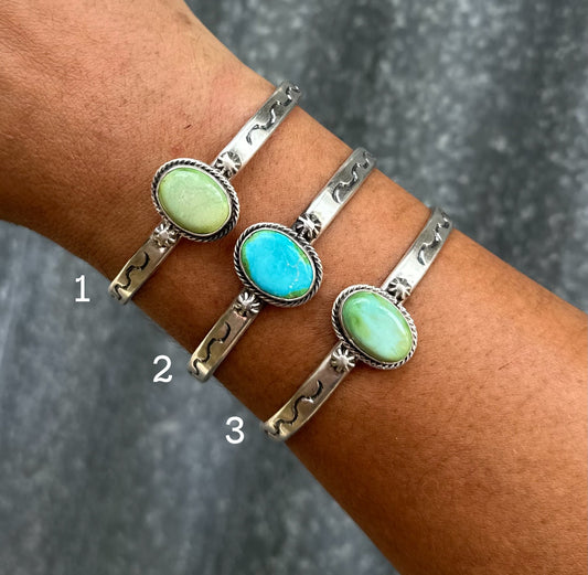 SONORAN GOLD TURQUOISE CUFFS