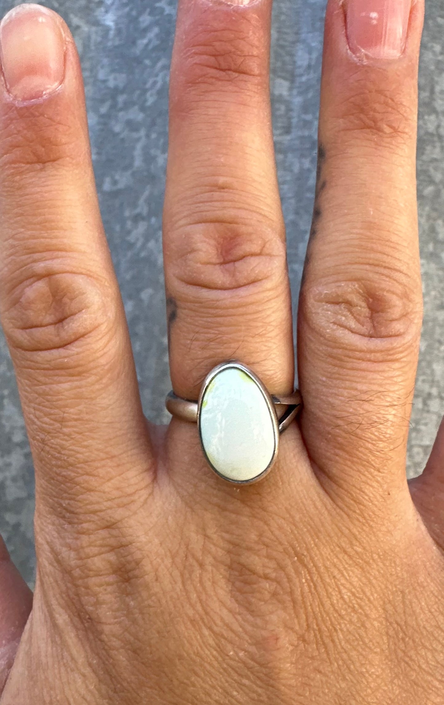 PALOMINO VARISCITE ADJUSTABLE RING