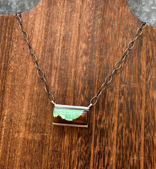 18” KINGMAN TURQUOISE NECKLACE