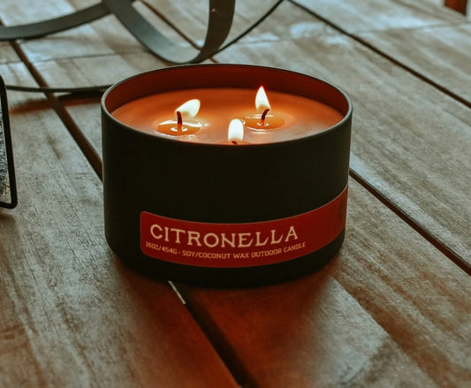 Texas Scents Collection: Citronella - Outdoor Essential 16 Oz. Candle